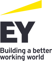 En bild på företaget EY:s logotyp.