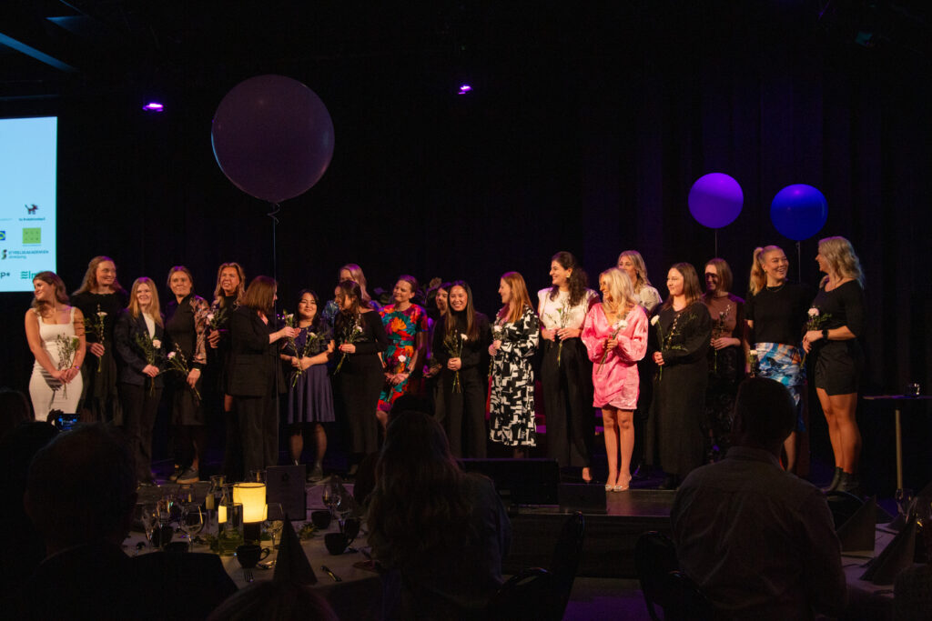 Alla på listan 2024 på scen.